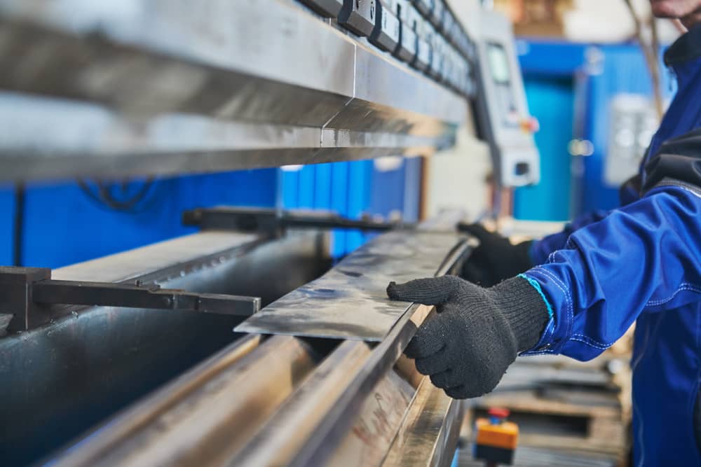 Hydraulikpresse für Metallbleche